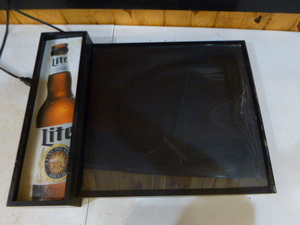 Miller Lite Signage Board that Lights Up