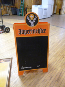 Jagermeister A-Framed Signage Board