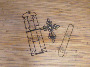 3 Metal Wall Hanging Dcor