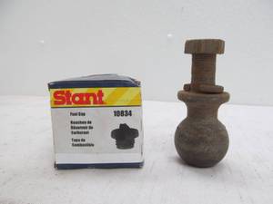 Trailer hitch ball, fuel cap