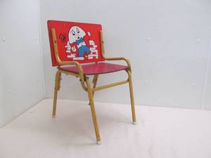 Vintage childs school desk