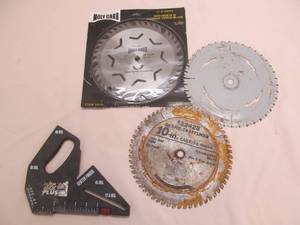 Table saw blades, push shoe plus