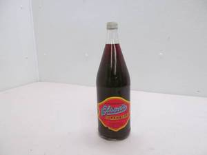 Vintage strawberry soda bottle