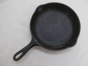 Vintage cast iron pan