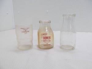 Vintage dairy items