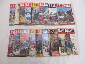 Vintage railroad magazines