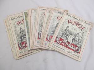 Vintage 1940s Punch magazines