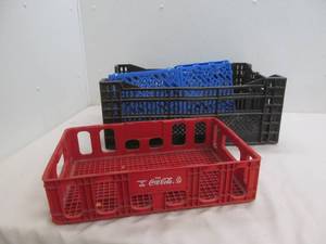 plastic crates