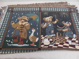 teddy bear throw