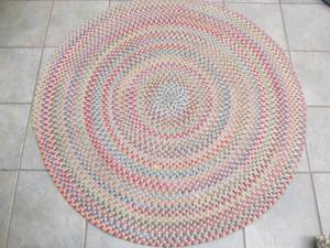 braided rug