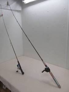 fishing rods and reels