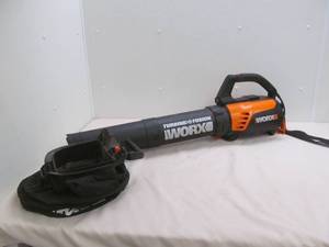 Worx turbine fusion blower,vac,mulch