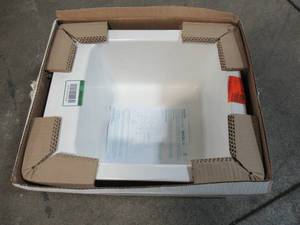lot 223 image: Mustee 17 in. x 20 in. Fiberglass Self-Rimming Utility Sink in White, 11.