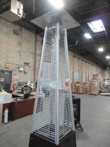 lot 119 image: Hampton Bay 42,000 BTU Gold Gas Patio Heater GSH-A-PC