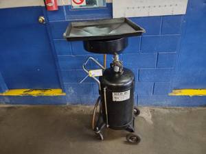 lot 25 image: John Dow Portable Oil Drain Cart...