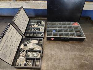 lot 57 image: (3) Parts Boxes with Hardware...