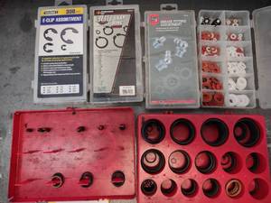 lot 58 image: (5) Assorted Hardware Kits...