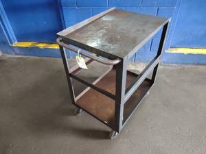lot 45 image: J-Mar Transmission Cart with Oil Dr...