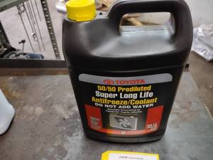 lot 92 image: (1) Gallon Toyota Coolant...