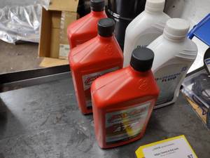 lot 97 image: (5) Quarts Assorted ATF...
