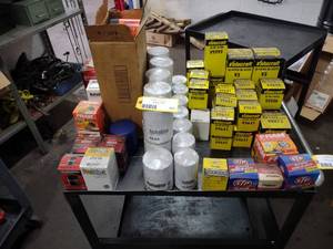 lot 102 image: Assorted Engine Oil Filters...