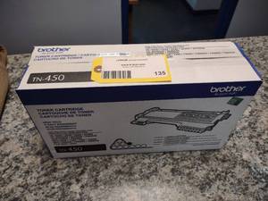 lot 135 image: Brother TN450 Toner Cartridge...