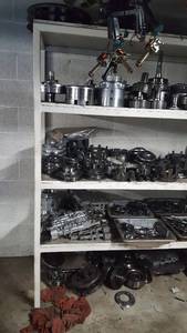 lot 127 image: Assorted Transmission Parts on Mezz...