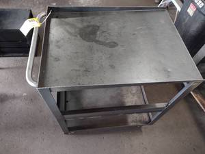 lot 46 image: J-Mar Transmission Cart with Oil Dr...