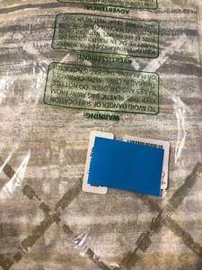 lot 14 image: Diamond Grid Multicolored Geometric Cotton Percale Twin Duvet Cover, 50521D-T-MULTI, NEW