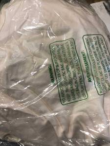lot 18 image: Ivory Solid Bamboo Cotton Sateen King Duvet Cover, DU92-K-IVORY, NEW