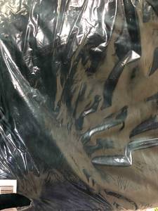 lot 25 image: Easton Velvet 3-Piece Cotton Blend Queen Duvet Cover Set in Emerald Green, 40139D-Q-OLIVE, NEW