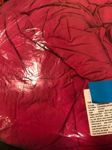 lot 42 image: LoftAIRE Medium Warmth Hot Pink Queen Down Alternative Comforter, C3J6-Q-HOT-PINK, NEW
