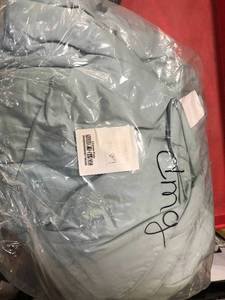 lot 90 image: Alberta Medium Warmth Cloud Blue King Euro Down Comforter, C2Y2-K-CLOUD-BLUE, NEW