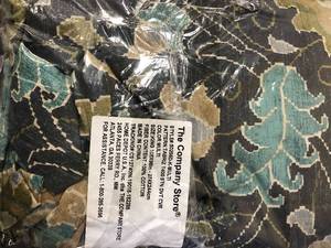 lot 91 image: Tabriz Cotton Sateen Duvet Cover, 50256D-K-MULTI, NEW