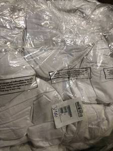lot 96 image: LaCrosse Medium Warmth White Full Down Comforter, C3F4-F-WHITE, NEW