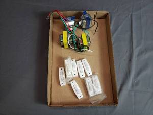 lot 8 image: Transformers and Push Button Switches