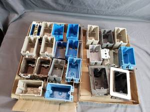 lot 9 image: Variety of Outlet Boxes