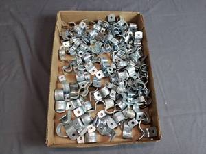 lot 12 image: Lot of Conduit Wall Straps