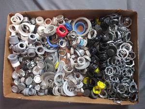 lot 18 image: Plastic & Metal Conduit Connectors and Nuts