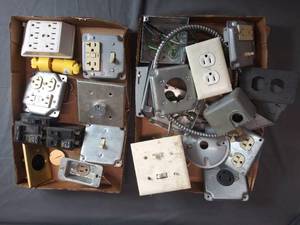 lot 31 image: Switches, Outlets and Boxes