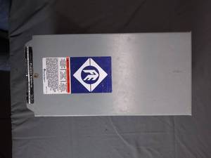 lot 50 image: 5HP 230 Volt Franklin Electric Control Box