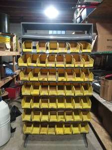 lot 55 image: Supplies, Nuts, Bolts Organizer