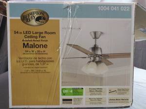 lot 66 image: 54 Ceiling Fan