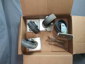 lot 74 image: 4 Caster Wheels