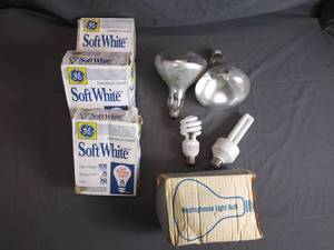 lot 79 image: Variety of Light Bulbs