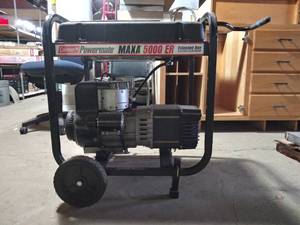 lot 95 image: Coleman Powermate MAXA 5000 ER Generator