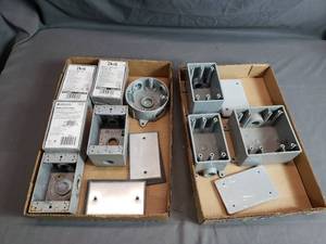 lot 1 image: Electrical Outlet Boxes