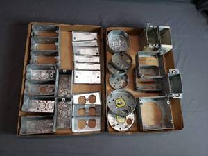 lot 4 image: Metal Outlet and Junction Boxes
