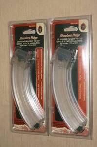lot 10 image: 2 Shooters Ridge 25 Round Ruger 1022 Magazines