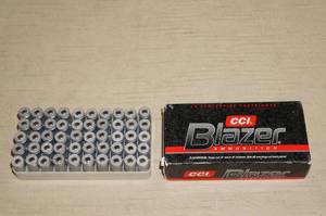 lot 22 image: 50 Rounds - CCI Blazer .45 Auto 230 Gr FMJ Ammunition